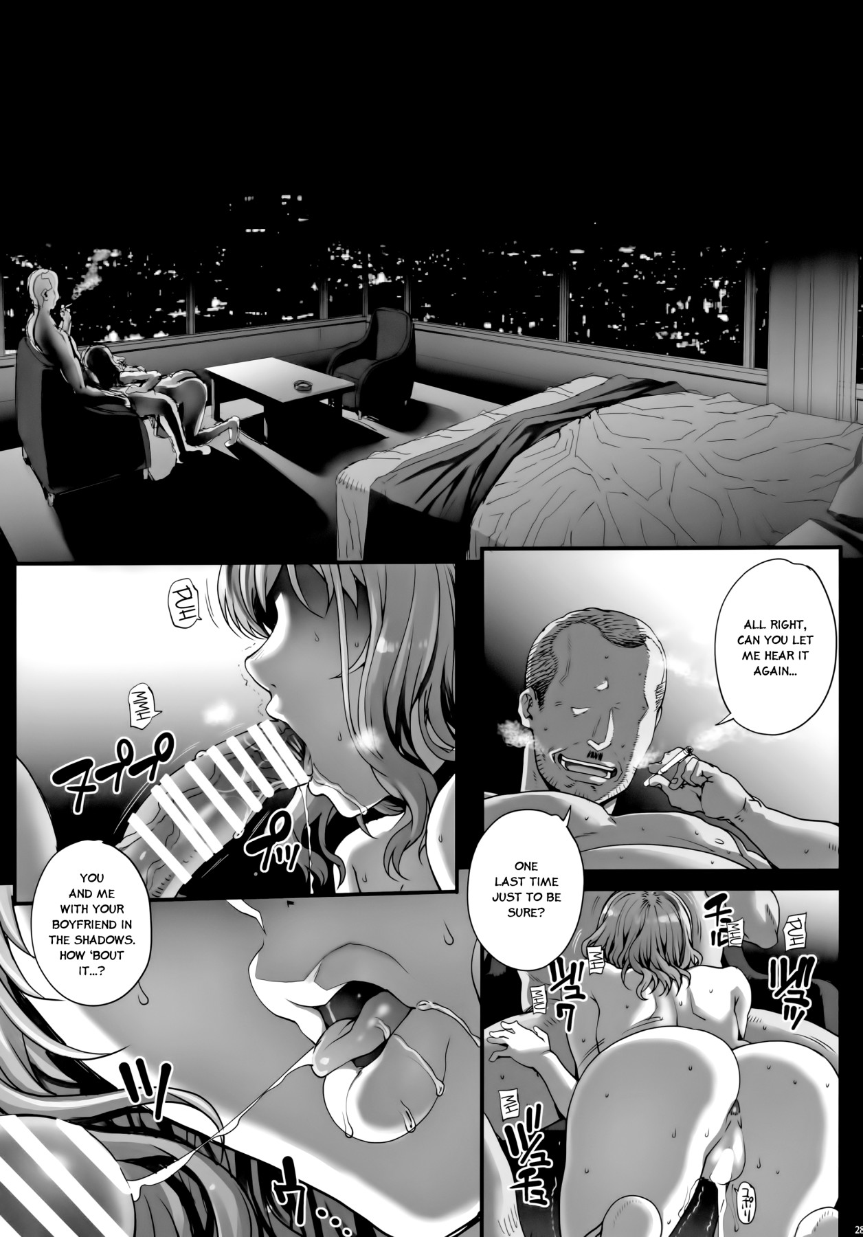 Hentai Manga Comic-Keep This A Secret From My Boyfriend 3 - I Was Forced to... Sexually Entertain Him-Read-28